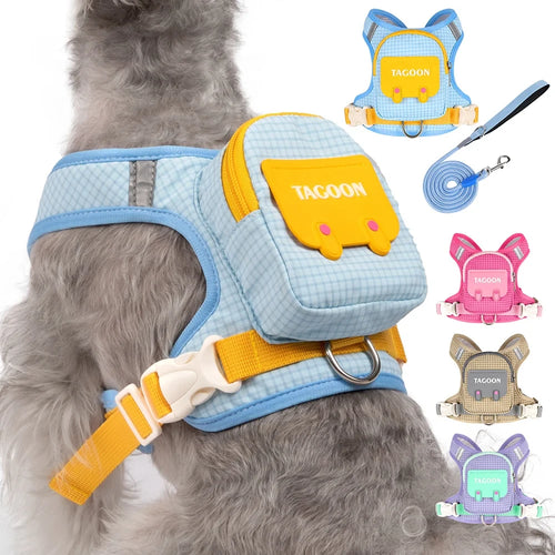 Arnés Mochila Perro con Correa